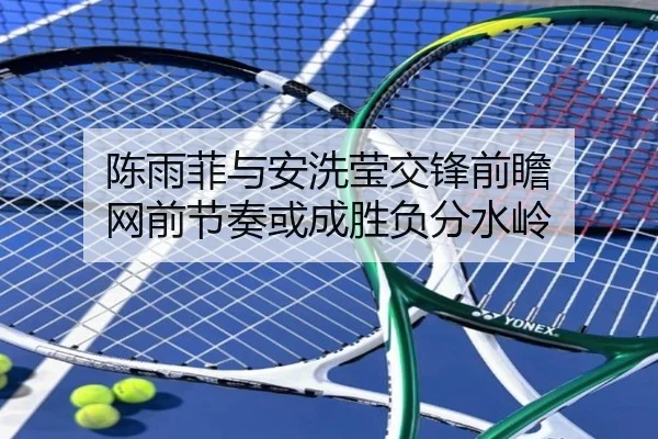 陈雨菲与安洗莹交锋前瞻 网前节奏或成胜负分水岭